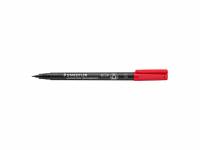 OHP-pen Lumocolor rød S 0,4mm 313-2 permanent