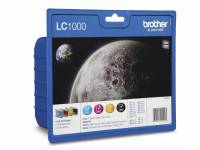 BROTHER LC1000 value pack blister