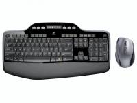 Tastatur (Nordic) + lasermus Logitech MK710 sort trådløs