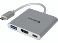 USB-C Mini Dock HDMI+USB Sandberg