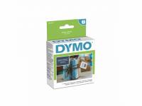 Labeltape DYMO universal 25x25mm aftagelig 750stk/rul