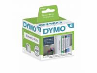 Etiketter store DYMO hvid 38x190mm 110stk/rul 99018