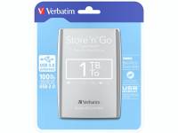 Harddisk Verbatim 1TB 2,5" USB 3.0 53071 silver