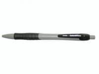 Pencil bnt lysgrå/sort 0,5mm m/gummi greb og viskelæder