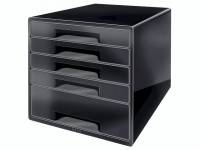 Skuffekabinet Leitz Desk Cube 5-skuffer sort
