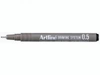 Drawingpen Artline EK235 0,5mm sort