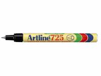 Marker Artline EK725 sort permanent 0,4mm spids