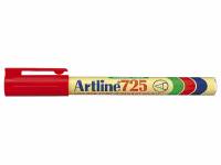 Marker Artline EK725 rød permanent 0,4mm spids