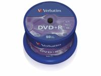 DVD+R Verbatim 4,7GB 16X 50stk spindel 43550