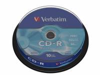 CD-R Verbatim 80min 700MB 52X 10stk/pak