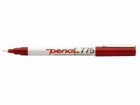 Marker Penol 775 rød 0,5mm