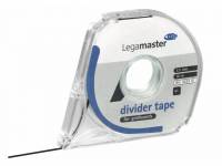 Inddelingstape Legamaster sort 2,5mmx16m 7-4332