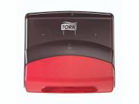 Tork W4 Top-pak dispenser aftørringspapir sort/rød 654008