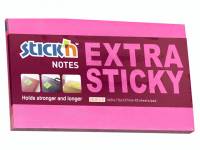 Notes Stick'N Extra Sticky rød 76x127mm 90blade