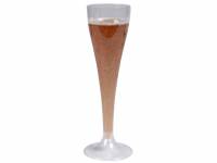 Champagneglas på løs fod PS 10cl klar 12stk/ps