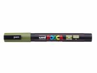 Paint marker Uni Posca PC-3M khaki green 0,9-1,3mm