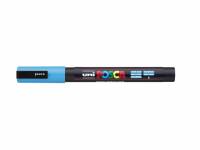Paint marker Uni Posca PC-3M light blue 0,9-1,3mm