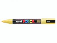 Paint marker Uni Posca PC-5M straw yellow 1,8-2,5mm