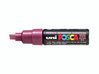 Paint marker Uni Posca PC-8K red wine 8mm
