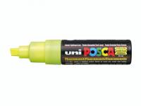 Paint marker Uni Posca PC-8K fluo yellow 8mm