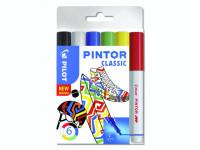 Marker Pilot Pintor assorteret fine Classic Mix 6stk/pak