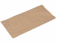Hotdog pose 19x10cm 40g brun m/fals 1000stk/pak