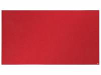 Opslagstavle Nobo Impression Pro Widescreen filt rød 70" 155x87cm