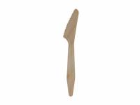 Træbestik kniv Exclussiv 18,5cm voksbehandlet 100stk/pak