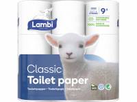 Toiletpapir Lambi 3-lags 20,6m 36rul/kar