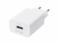 Oplader Wall Charger 12W 1x USB-A hvid