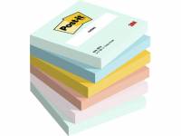 Post-it Super Sticky Notes 76mmx76mm 100ark/blk 6blk/pak Beachside farvekollektion
