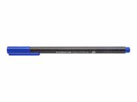 Fineliner STAEDTLER Triplus blå 0,3mm 97% RCP Blå 1x1x1mm (1)