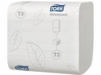 Toiletpapir ark Tork Bulk T3 Advanced 2-lags 36x252stk/kar