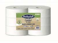 Toiletpapir Bulky Soft 2-lags Comfort Maxi 300m 6rul/kar