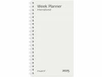 Week Planner International REFILL tværformat 2025