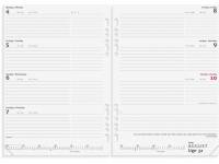 System A5 International ugekalender REFILL tværformat 2025