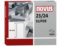 Hæfteklamme Novus re+new 23/24 Super 1000st/pk