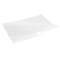 Sliderpose Grippie A4 LDPE med kraftig lynlås 100stk/pak