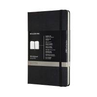 Notesbog MOLESKINE Pro hard linieret XL sort