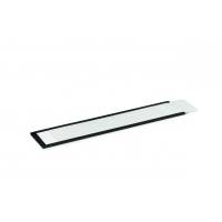 Etiketholder MAGNETIC C-PROFILE 40 mørkgrå 5stk/pak
