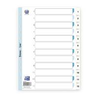 Register ELBA Strong-Line A4 1-12 hvid 0,12mm