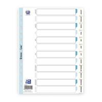 Register ELBA Strong-Line A4 Jan-Dec hvid 0,12mm