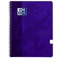 Notesbog Oxford TOUCH A4+ lilla blank 90g