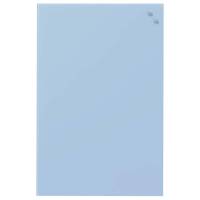 Glastavle Naga magnetisk lys blå 400x600mm