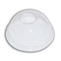 Låg kuppel med hul t/30/40/50cl glas PLA 50stk/ps
