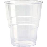 Plastglas økonomi 39cl 0,3l 50stk/ps