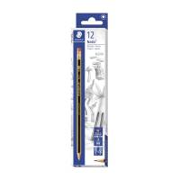Blyanter Staedtler Noris 122 HB m/viskelæder