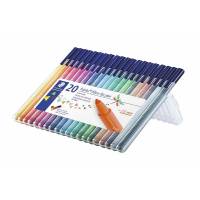 Marker Staedtler triplus ass. 323 SB20 20stk/sæt
