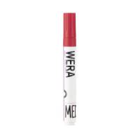 Marker WERA rød permanent kantet spids 1-4mm