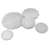 Kagepapir udhugget 19cm rund 500stk/pak